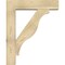Ekena Millwork Funston Block Rough Sawn Bracket w/ Offset Brace, Douglas Fir, 8"W x 34"D x 42"H BKT0806X34X42FST05RDF - alternate 2